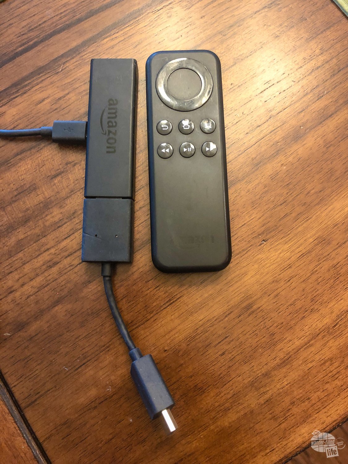 The Amazon Fire Stick is great for traveling with or without your camper.