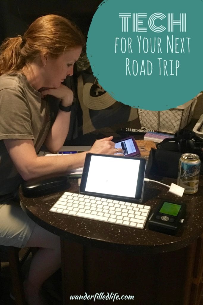 Technology has evolved to the point where we can easily run our lives for months at a time while traveling. Here's the tech we take with us on the road.