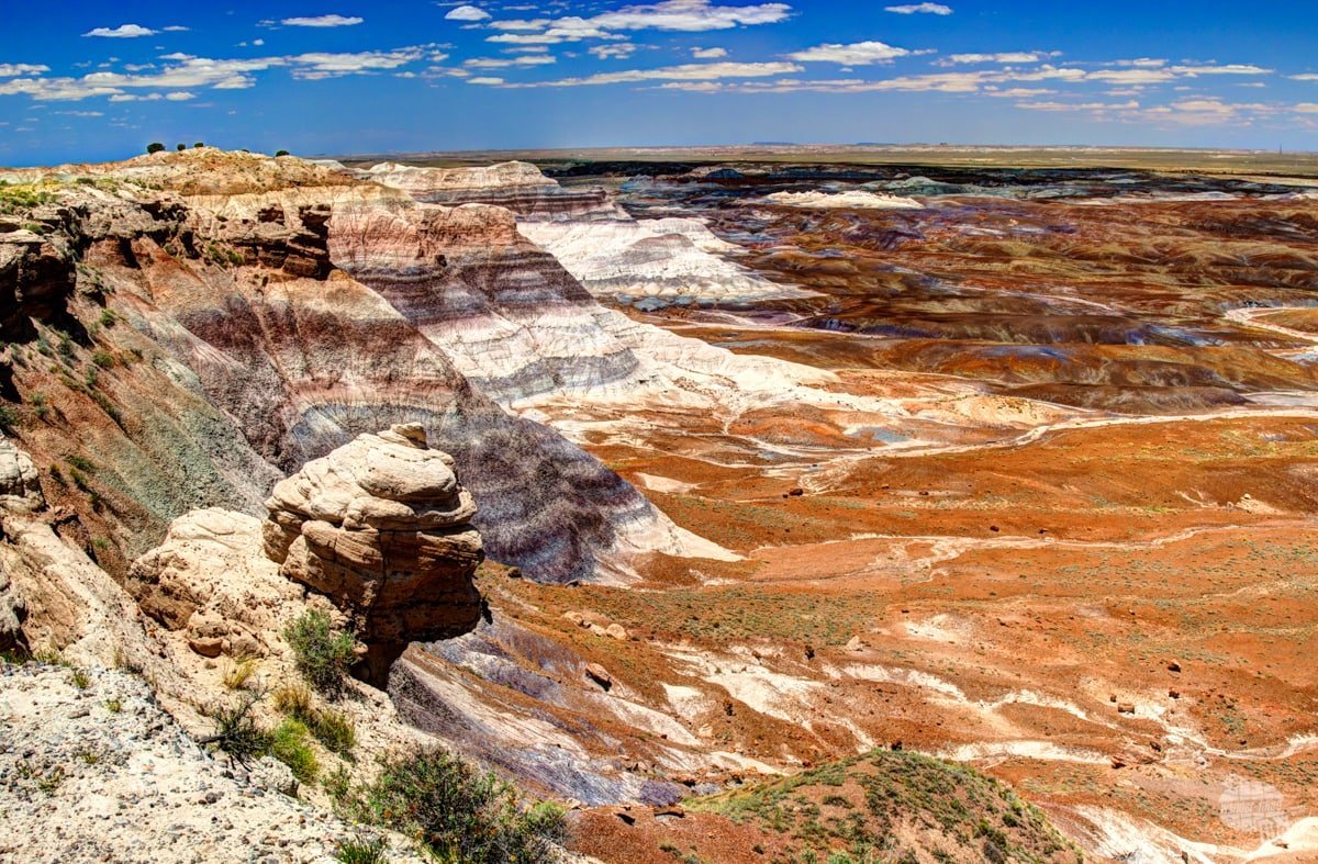 Blue Mesa in Petrified Forest National Park