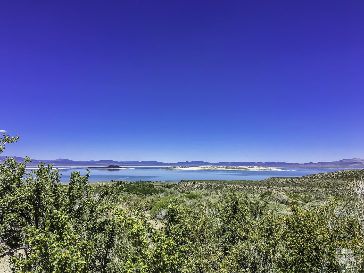 Saltwater Mono Lake is the highlight of Lee Vining, CA.
