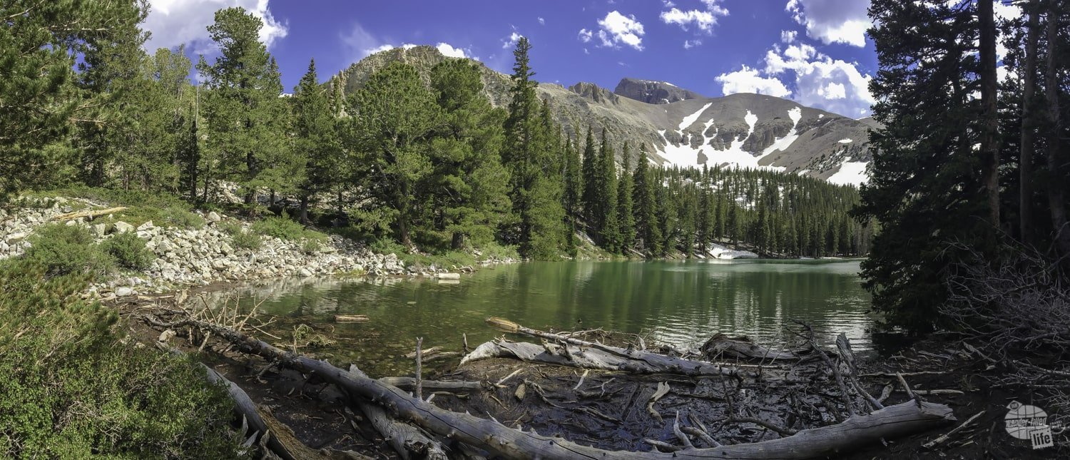 Teresa Lake is a quiet alpine lake in Great Basin.