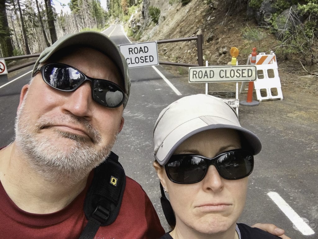 Tioga Road Closed