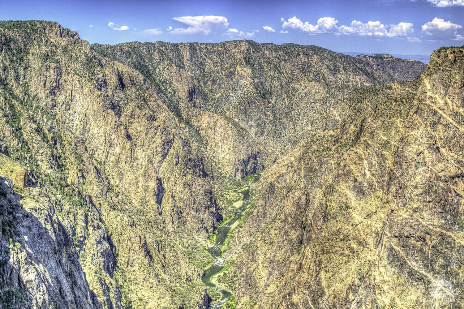 Western edge of the Black Canyon.