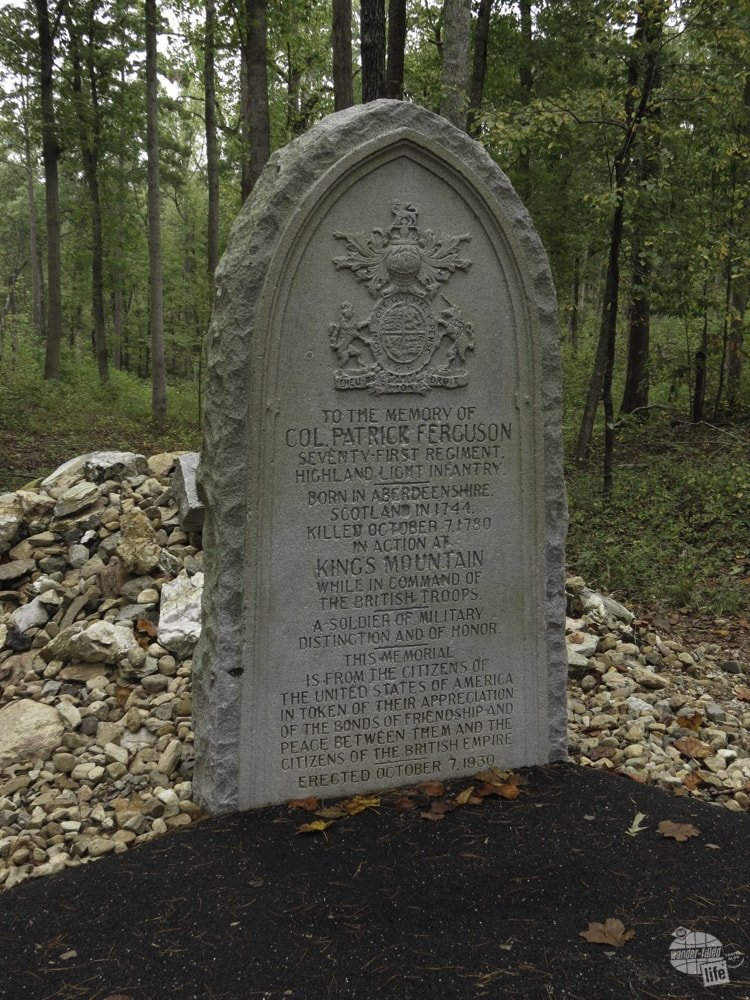 Ferguson Memorial at Kings Mountain