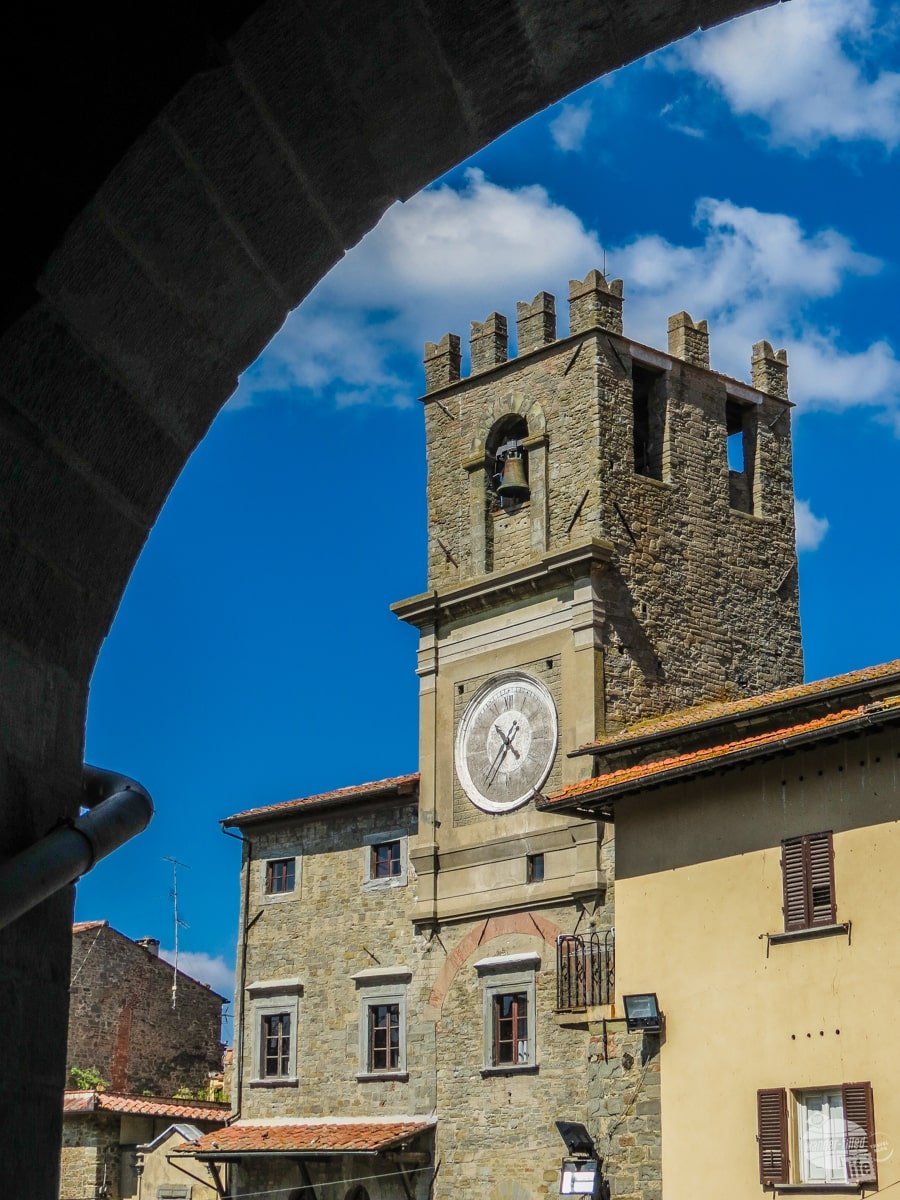 The Bell Tower in Cortona.