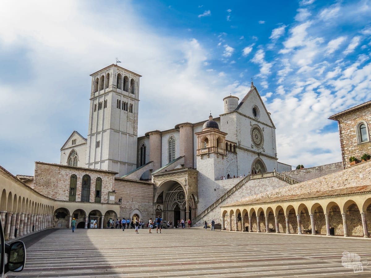 The Basilica of San Francesco d’Assisi.