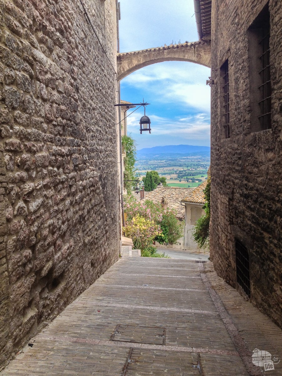 The Umbrian Hills from Assisi.