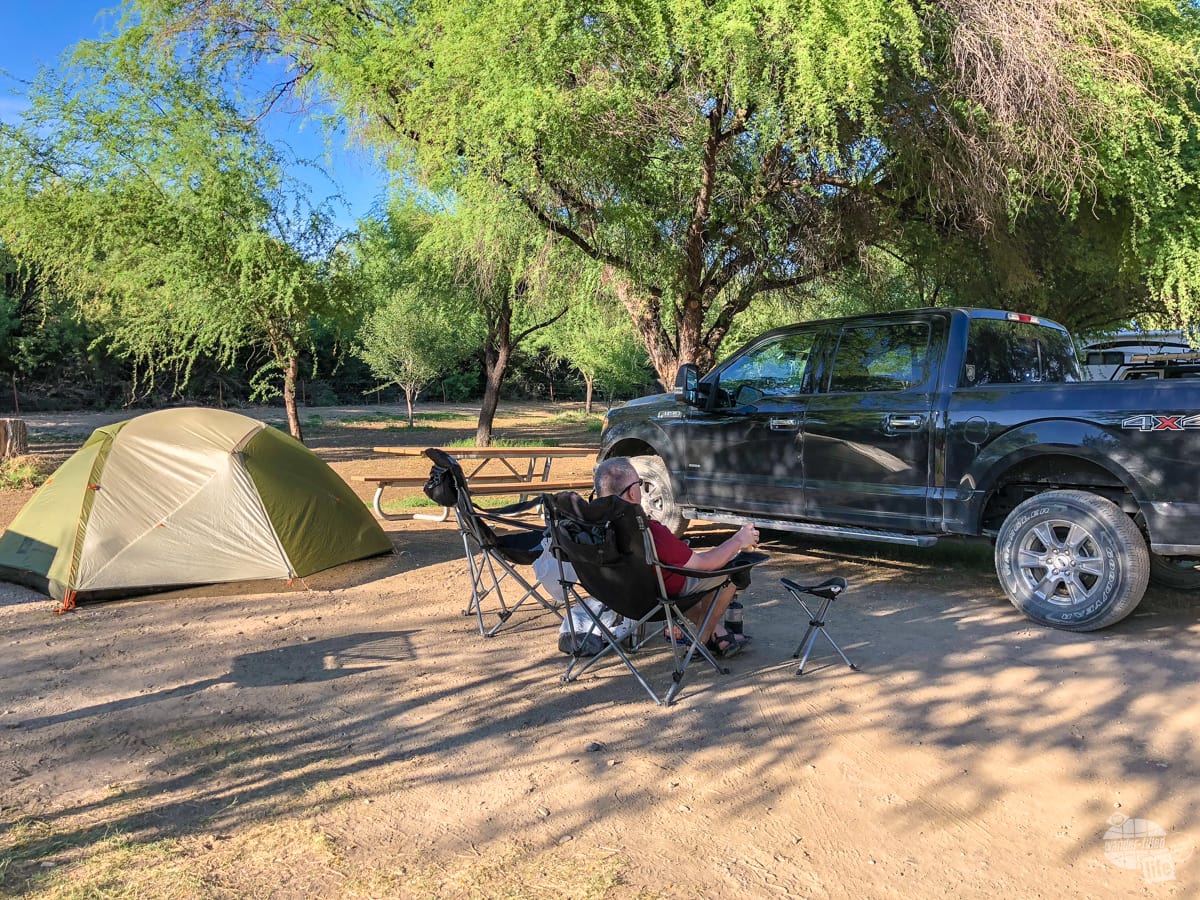 Cottonwood Campground in Big Bend National Park