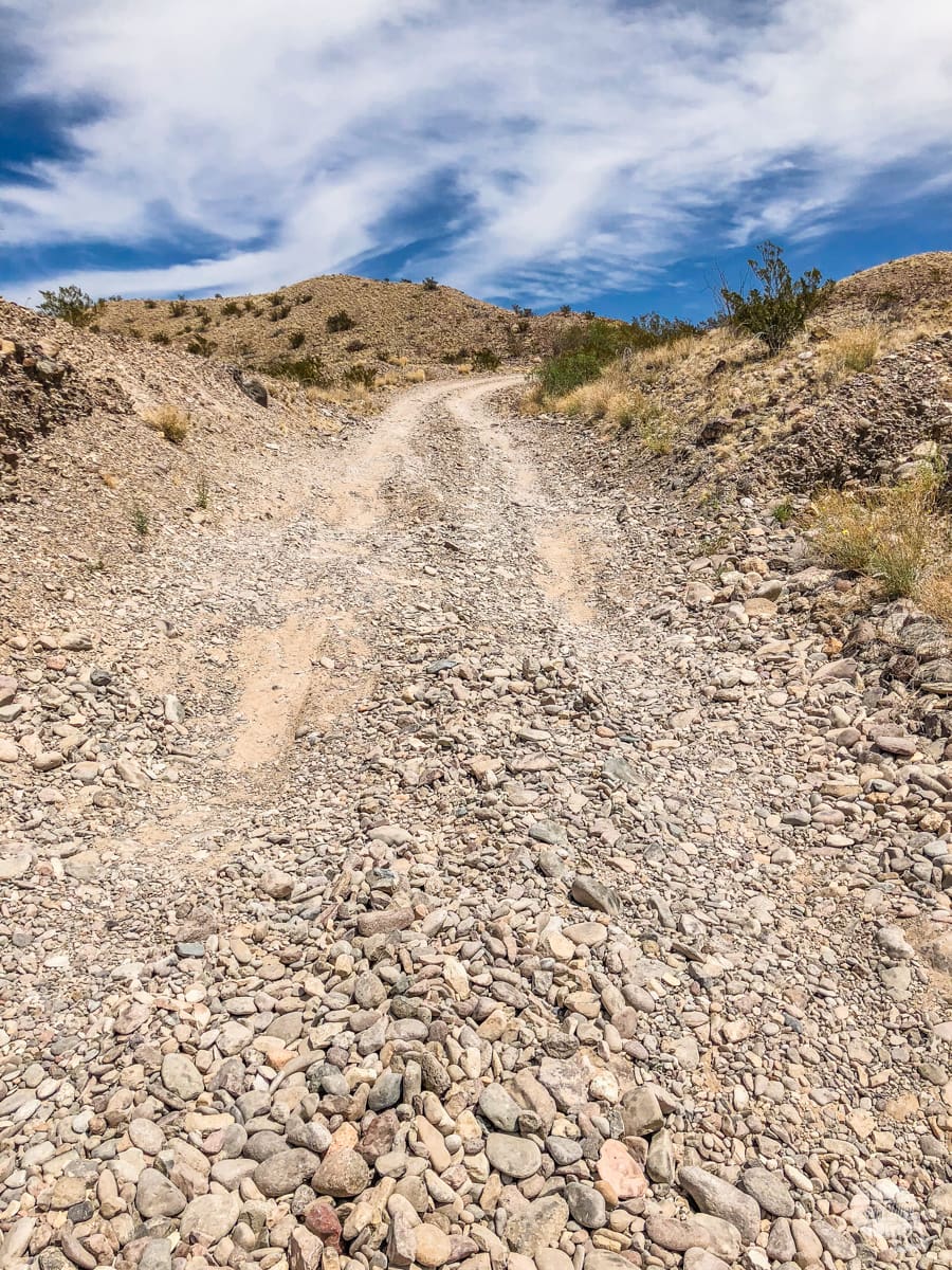 Rough Section of River Road