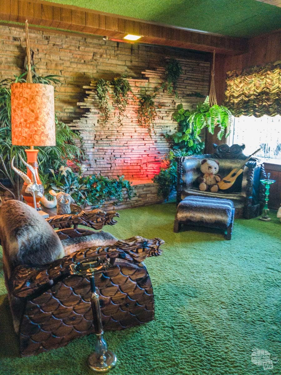 The Jungle Room at Graceland