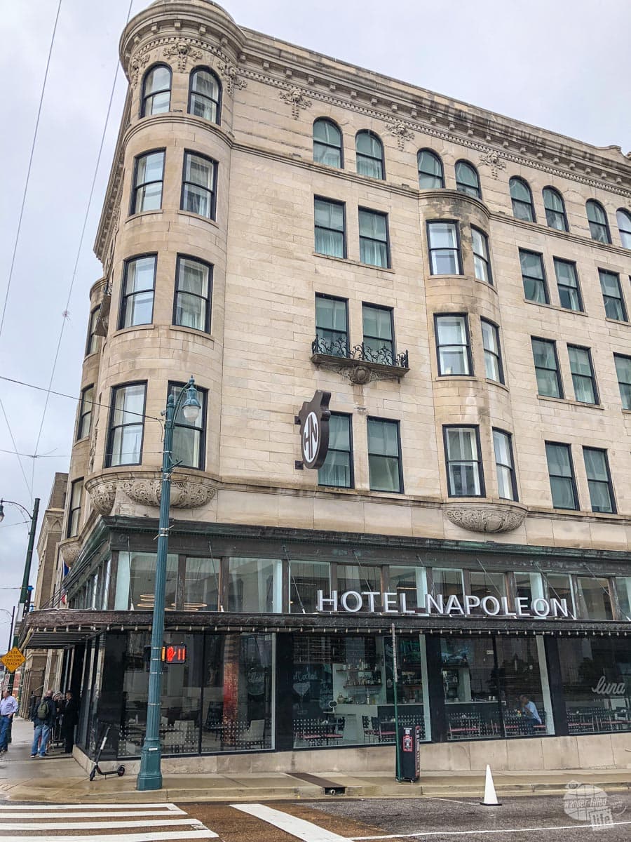 Hotel Napoleon in Downtown Memphis