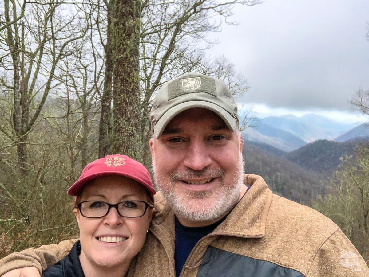 Selfie in Great Smoky Mountains National Park