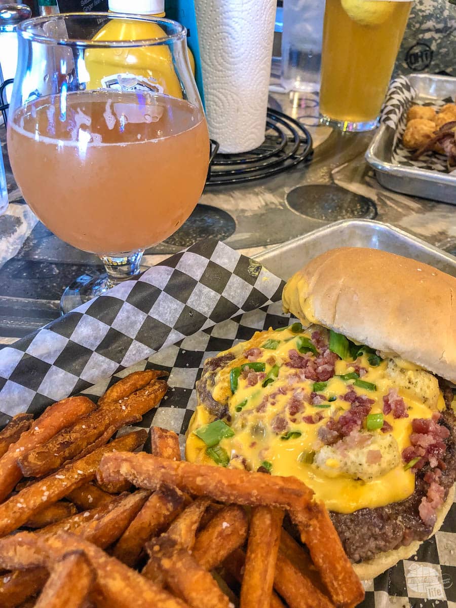 Sickie's Garage Burgers and Brews offers some interesting options for burgers in the Black Hills.