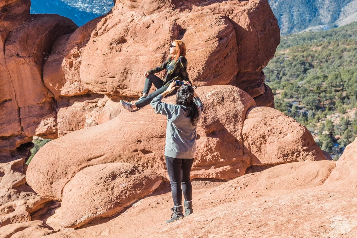 Getting the perfect picture at Garden of the Gods