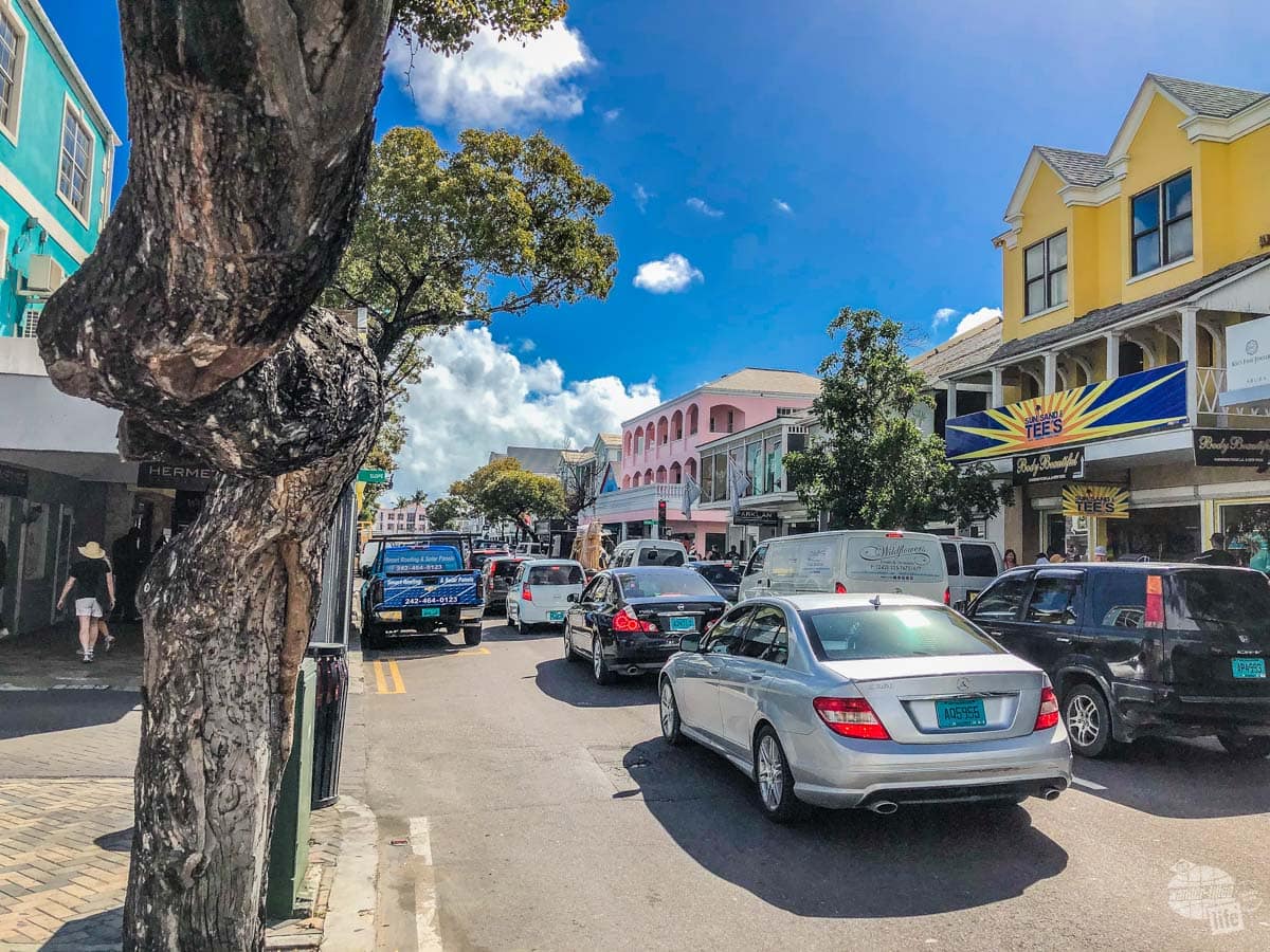 Bay Street in Nassau