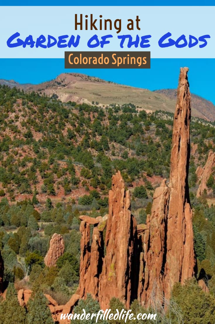 With unique red rock formations to explore, hiking at Garden of the Gods Park in Colorado Springs is a great way to spend a few hours outdoors!