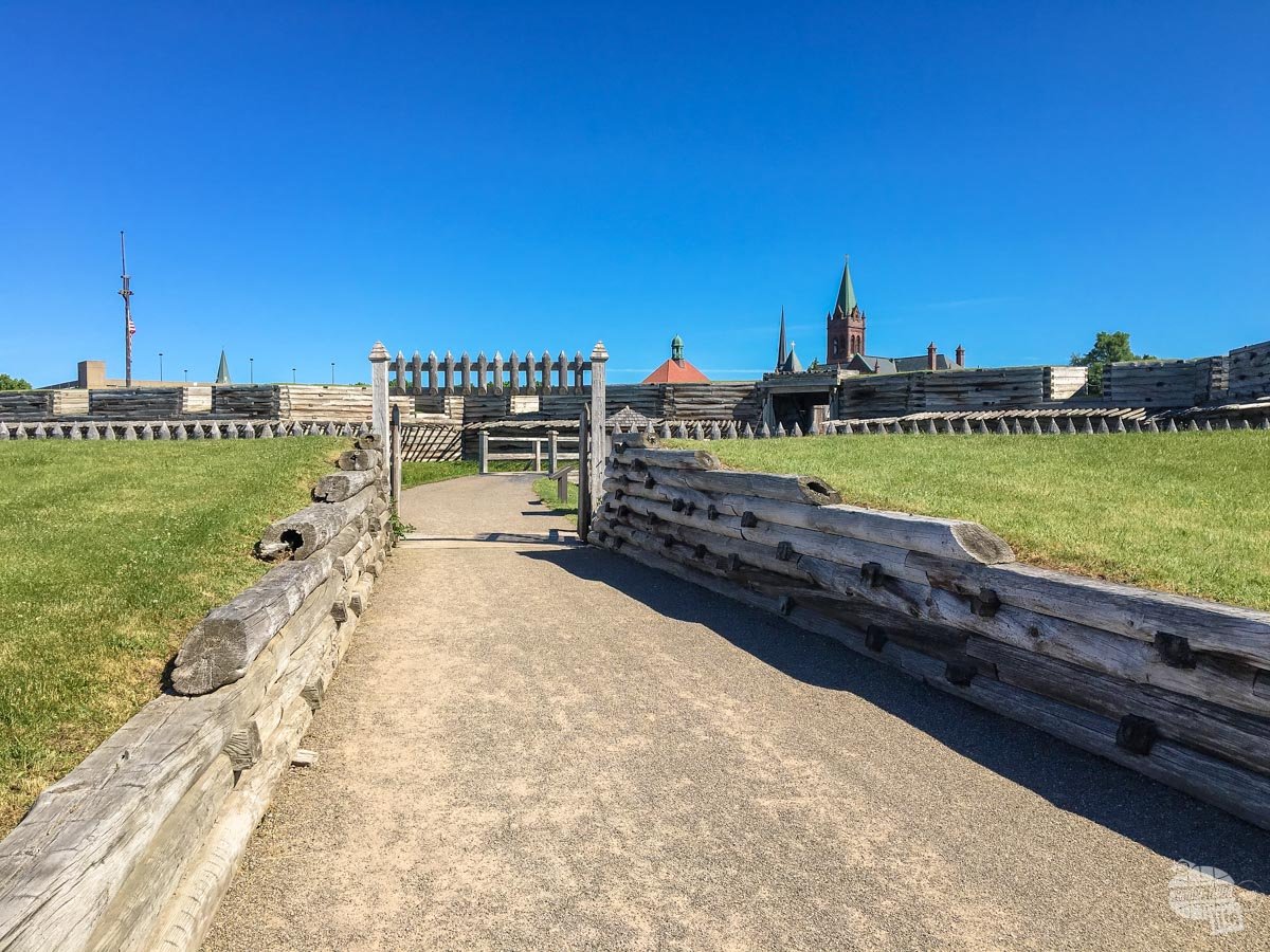 The entrance to Fort Stanwix