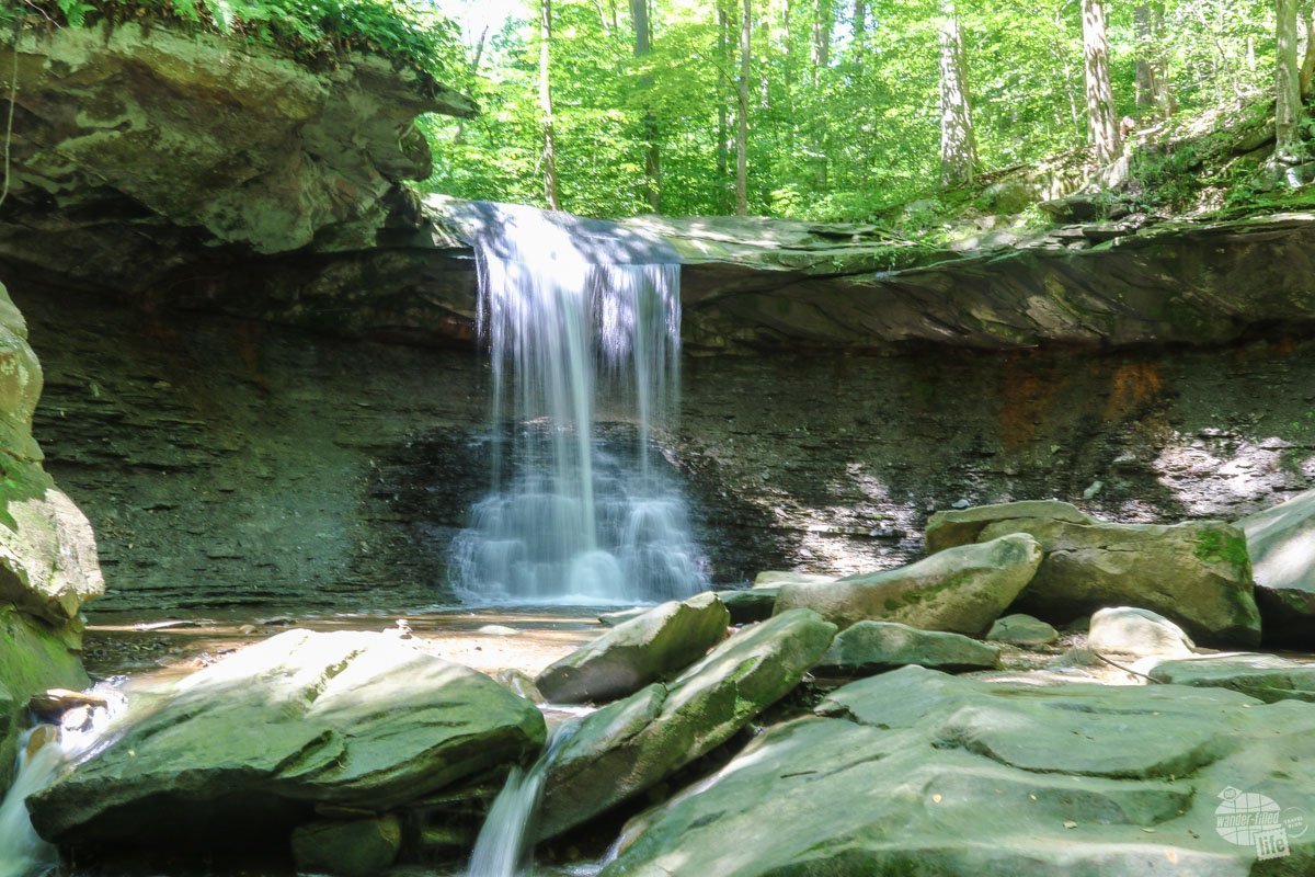 Blue Hen Falls in Cuyahoga Valley National Park.