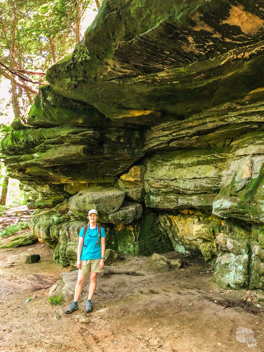 The ledges trail was one of our favorite things to do in CVNP.