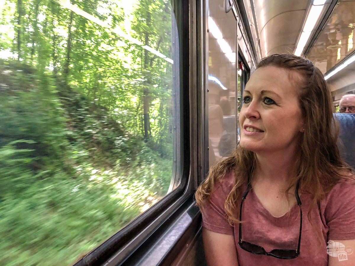 Riding the scenic train is a top thing to do at Cuyahoga Valley National Park