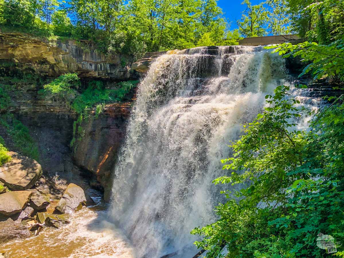 Brandywine Falls is one of our top things to do at Cuyahoga Valley National Park.