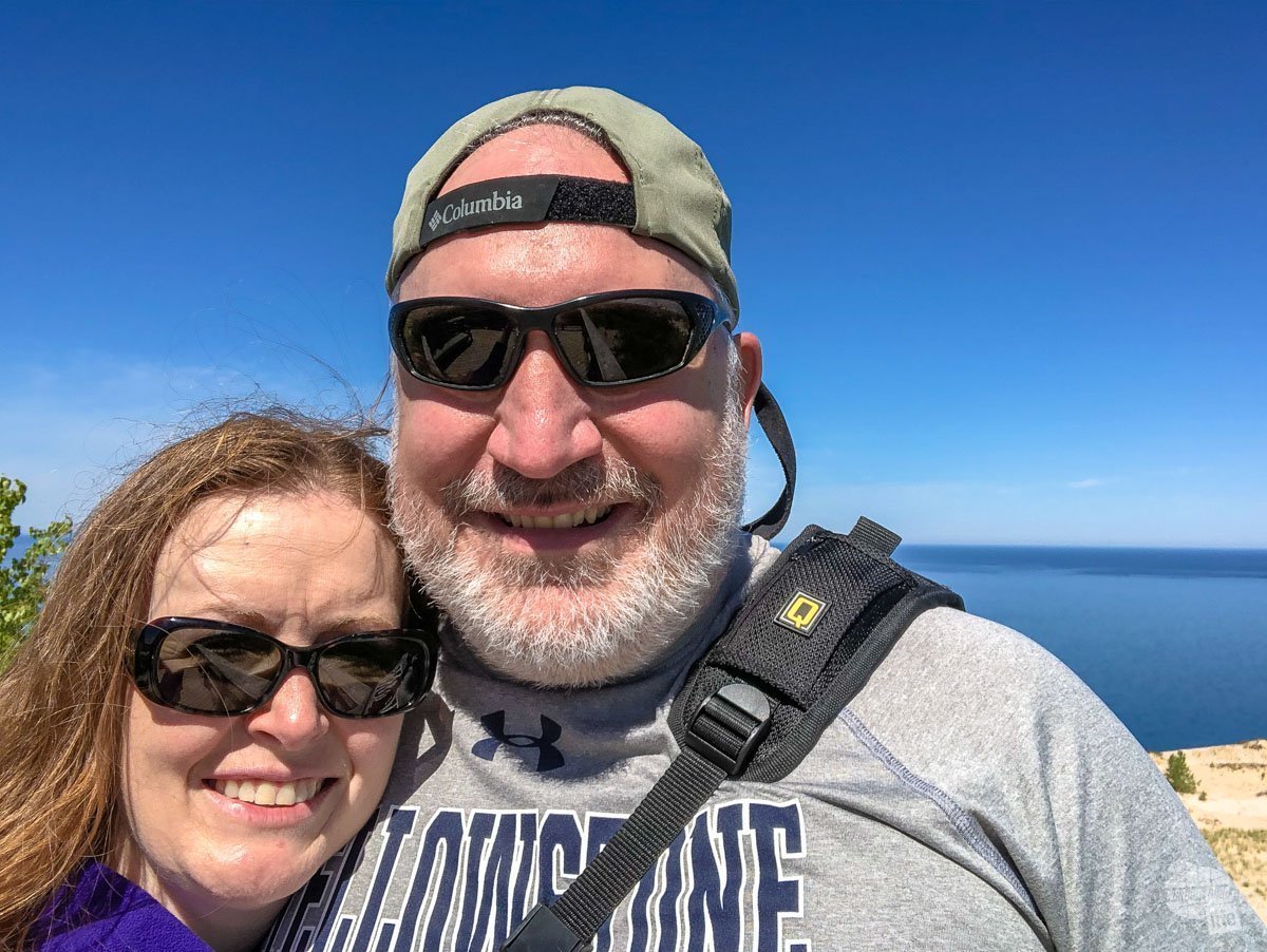 Selfie at Lake Michigan