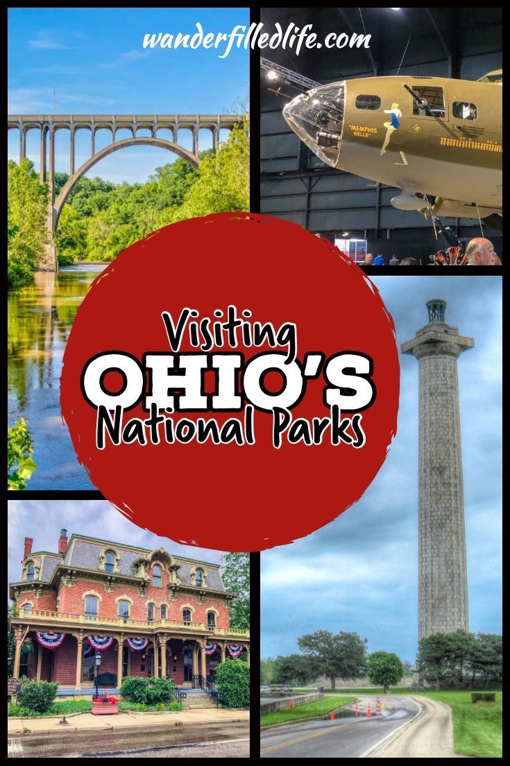 Ohio National Parks offer a varied look into the history of the 17th state, from its settling and role in the War of 1812 to its presidents and their wives.