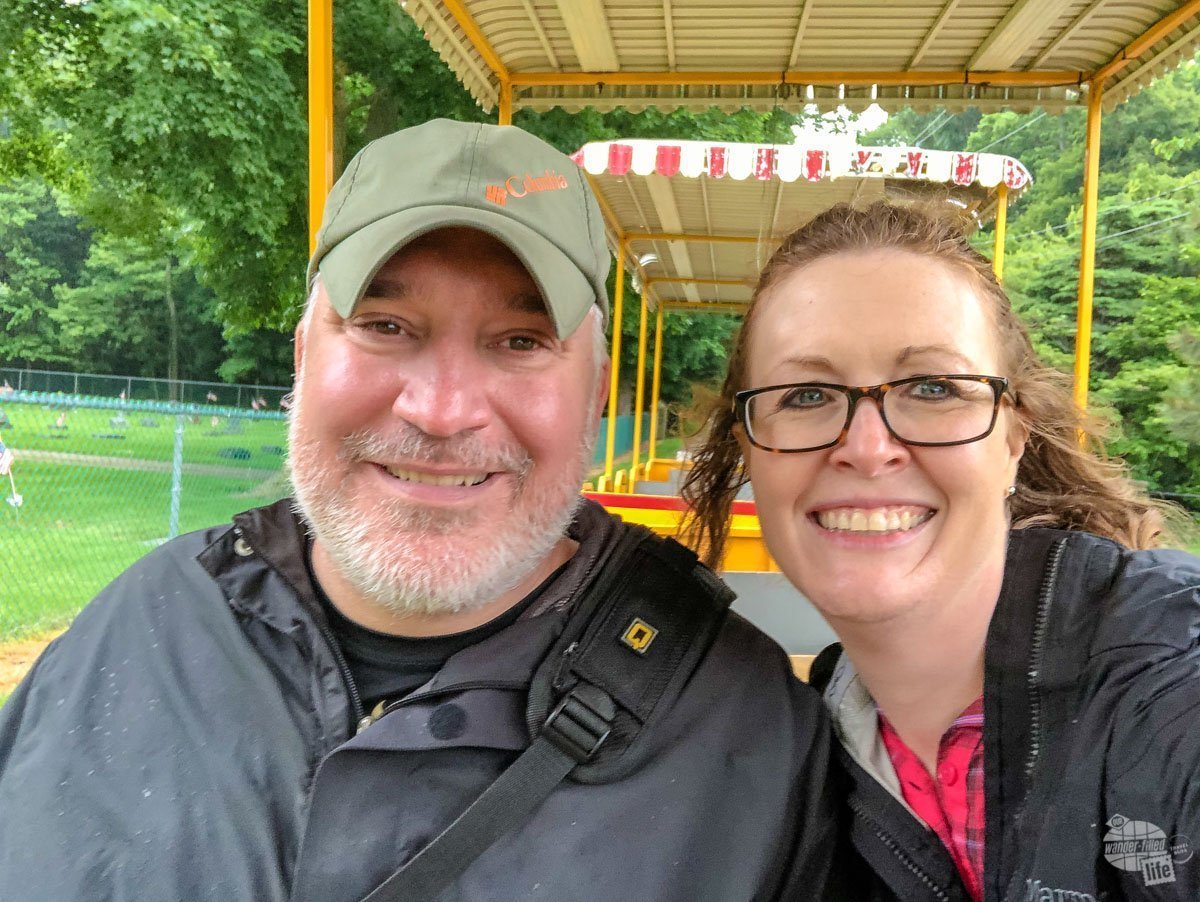 Despite the rain, we took the train tour around the island. We really enjoyed the tour and recommend it as a way to see an get to some of the other areas on the island.