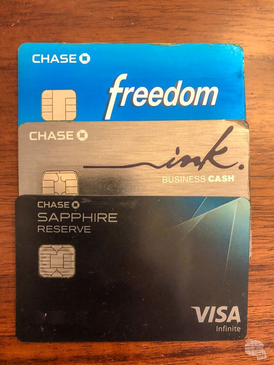 The Chase Freedom and Chase Ink Business Cash, as long as they are used in conjunction with a card that earns Ultimate Rewards Points, like the Chase Sapphire Reserve, all earn Ultimate Rewards Points.