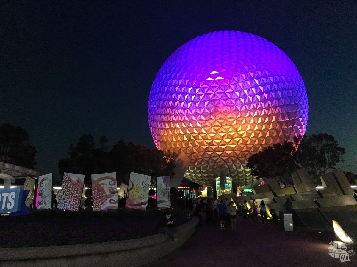 Epcot is one of our favorite parks at night. The evening show is spectacular and the dining can't be beat.