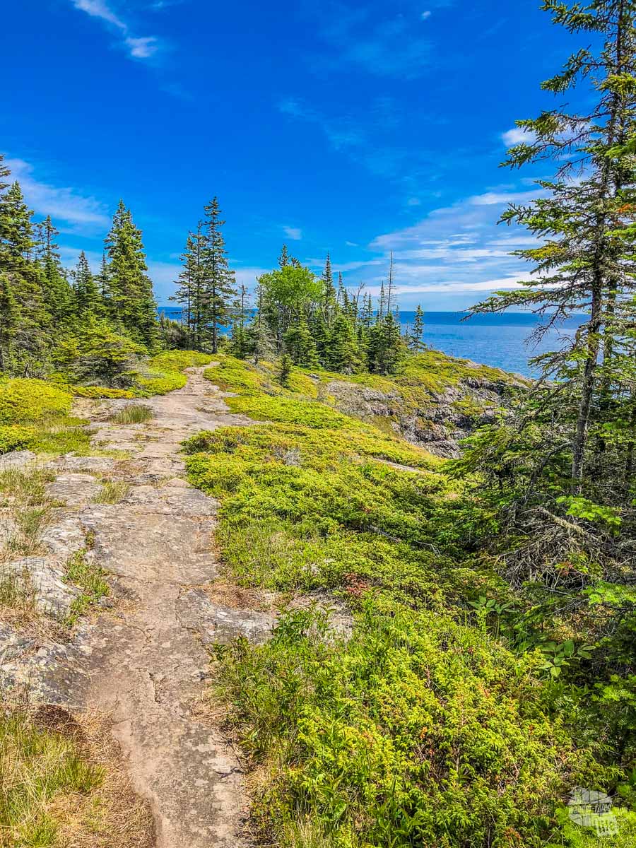 The Stoll Memorial Trail in Isle Royale National Park