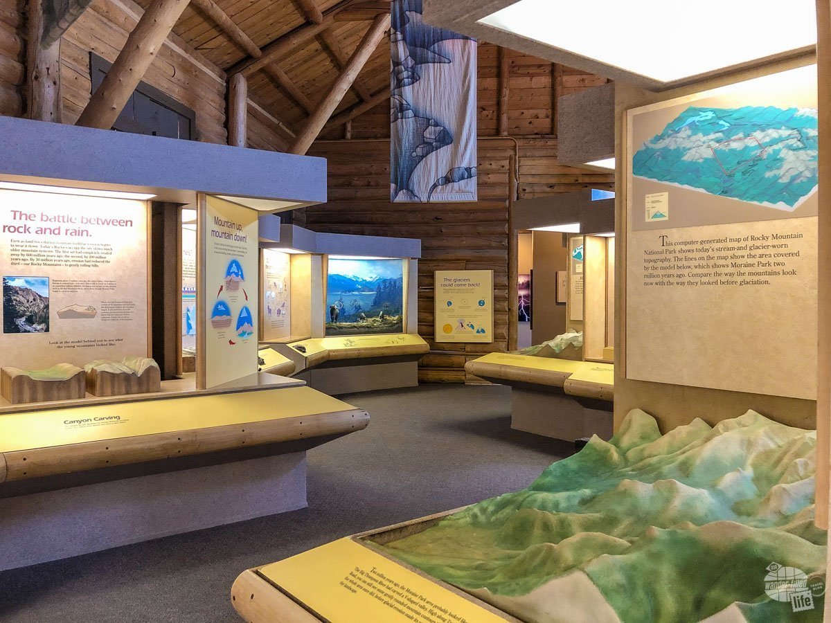 The Moraine Park Discovery Center has a great interactive exhibits on how the mountains were formed and the wildlife of the park.
