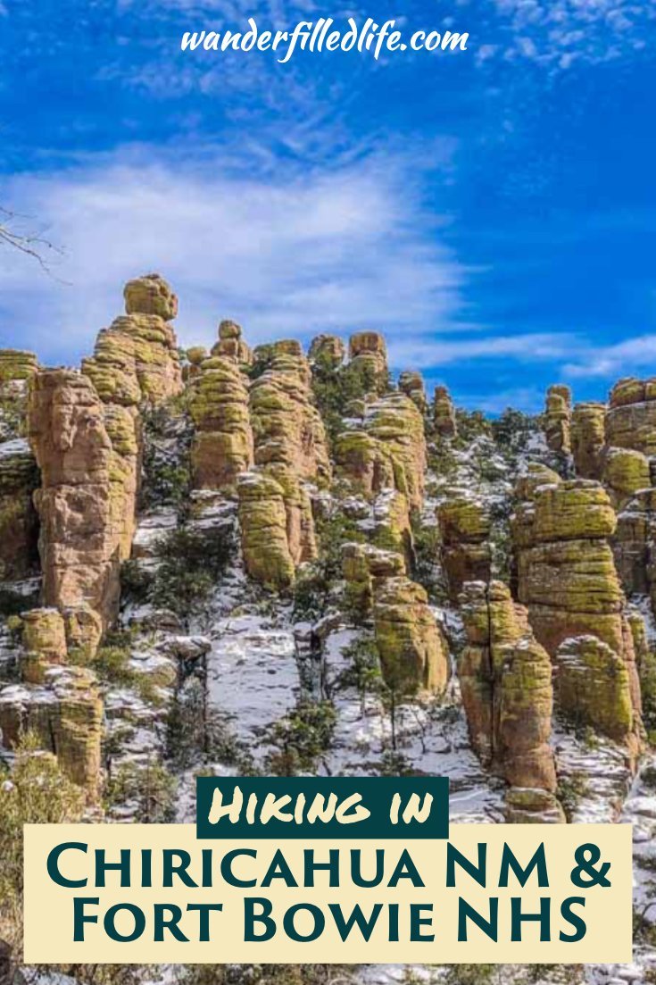 They aren't easy to get to, but the scenery and hiking in Chiricahua National Monument and Fort Bowie National Historic Site are well worth the effort. 