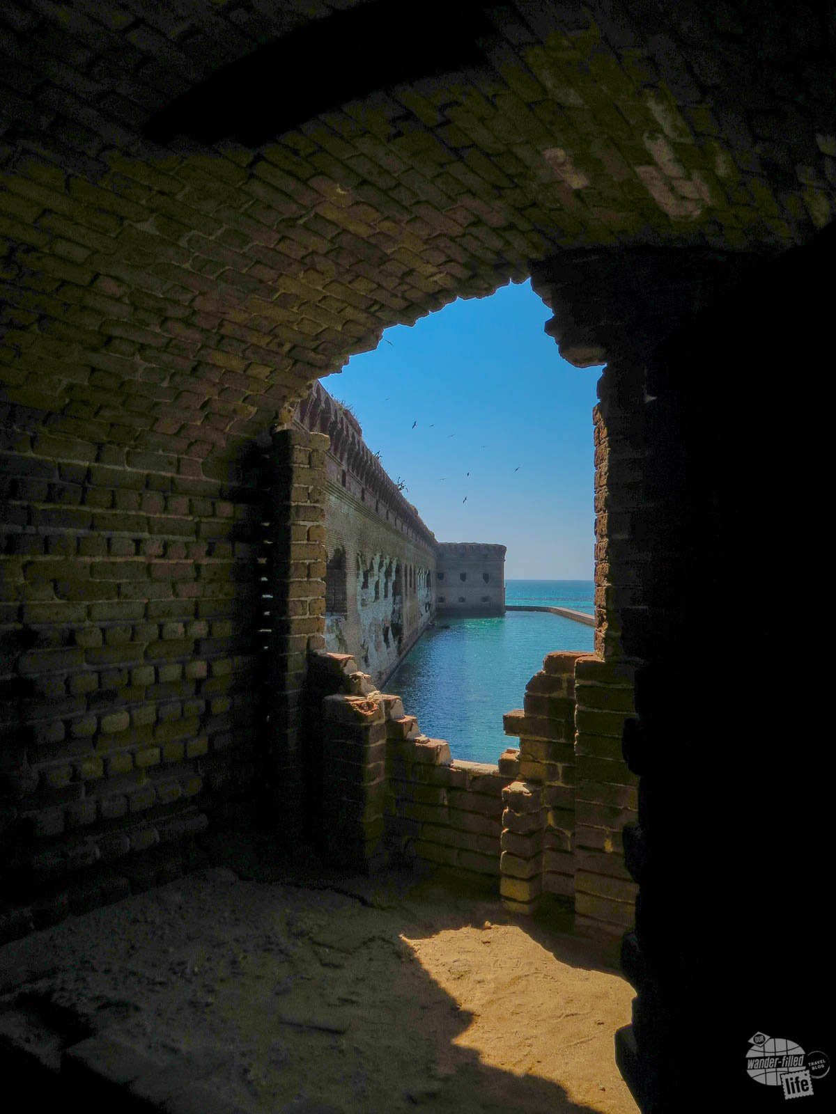 Fort Jefferson at Dry Tortugas National Park.