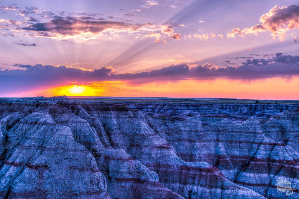 A sunrise in Badlands National Park is a must-see.