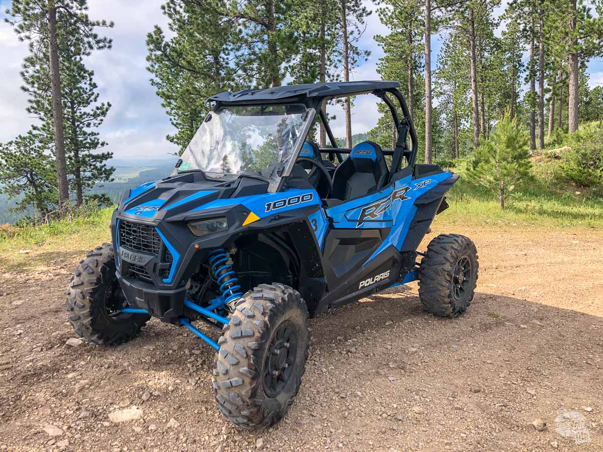 Many ATV rentals in the Black Hills are this Polaris RZR 1000.