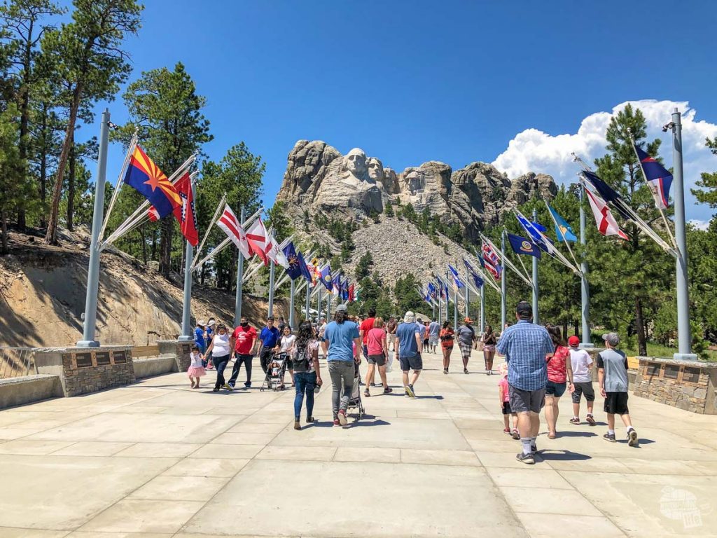 Mount Rushmore is one of six South Dakota national parks.