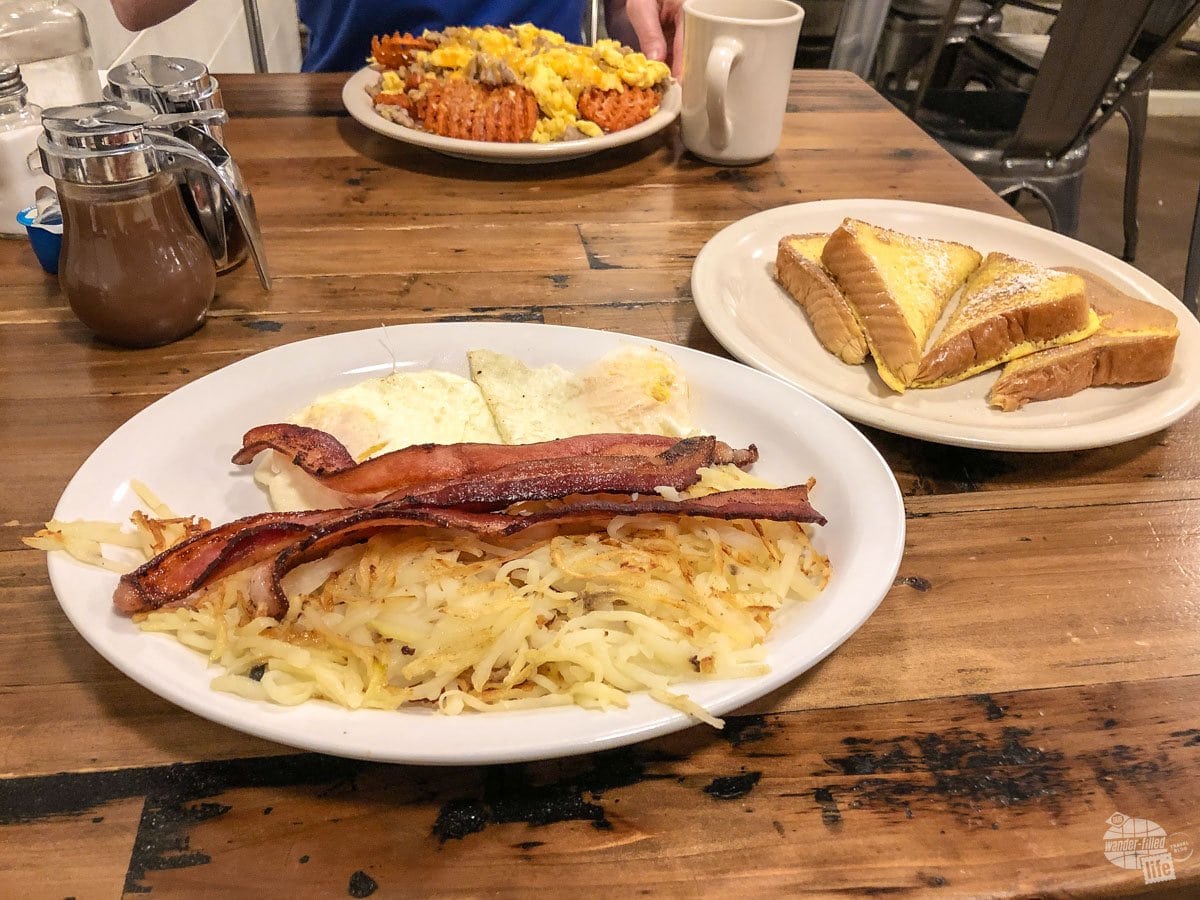The Farmhouse Cafe is one of several great places to eat in Medora.