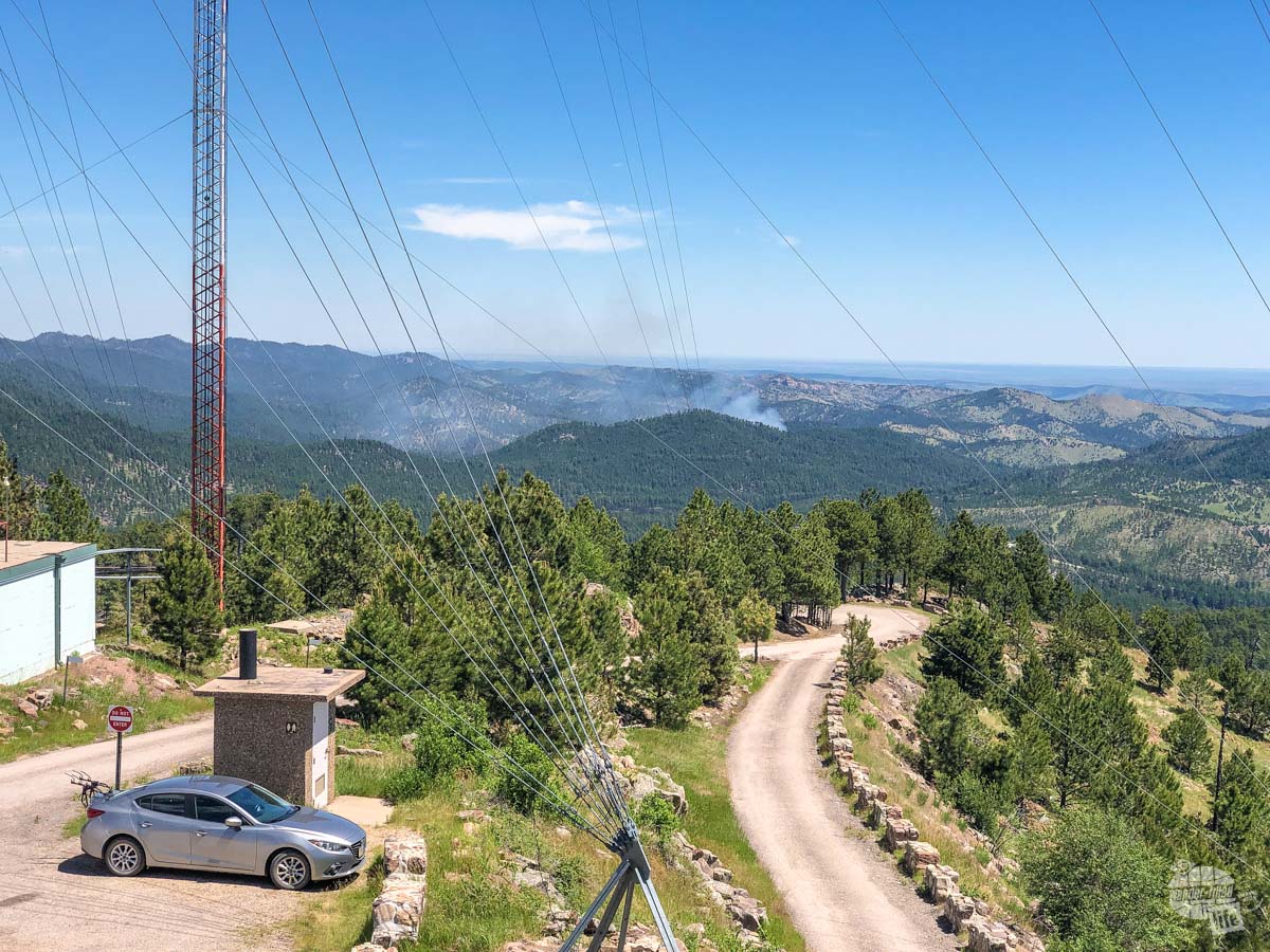 You'll get some great views of Custer SP and the Black Hills National Forest from the Mount Coolidge Fire Tower.