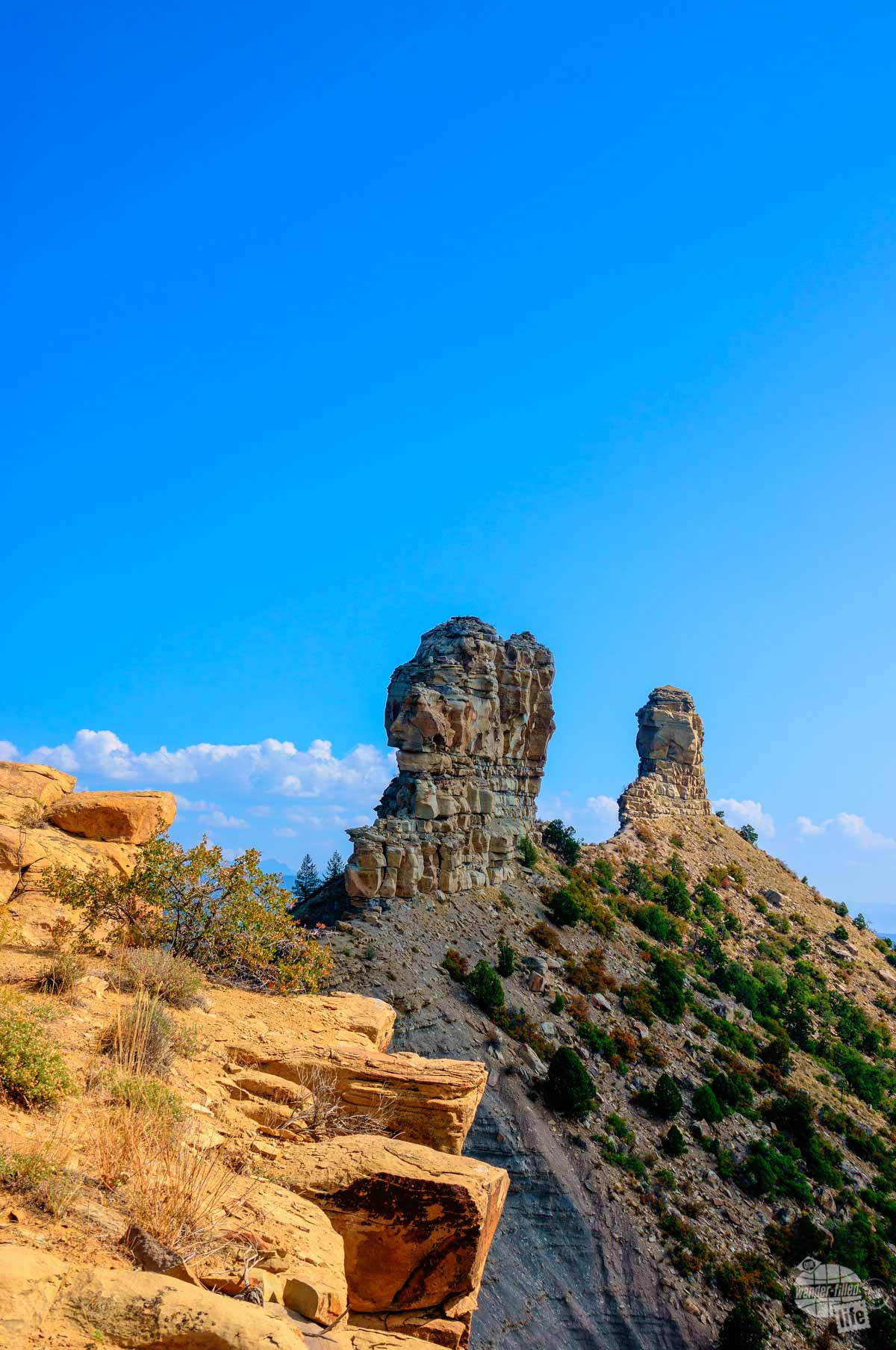 Chimney Rock National Monument near Pagosa Springs.