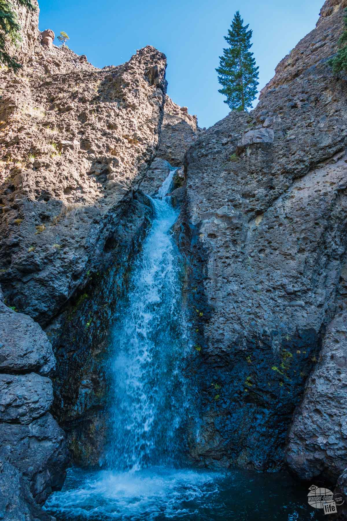 Piedra Falls is a relatively easy hike near Pagosa Springs.