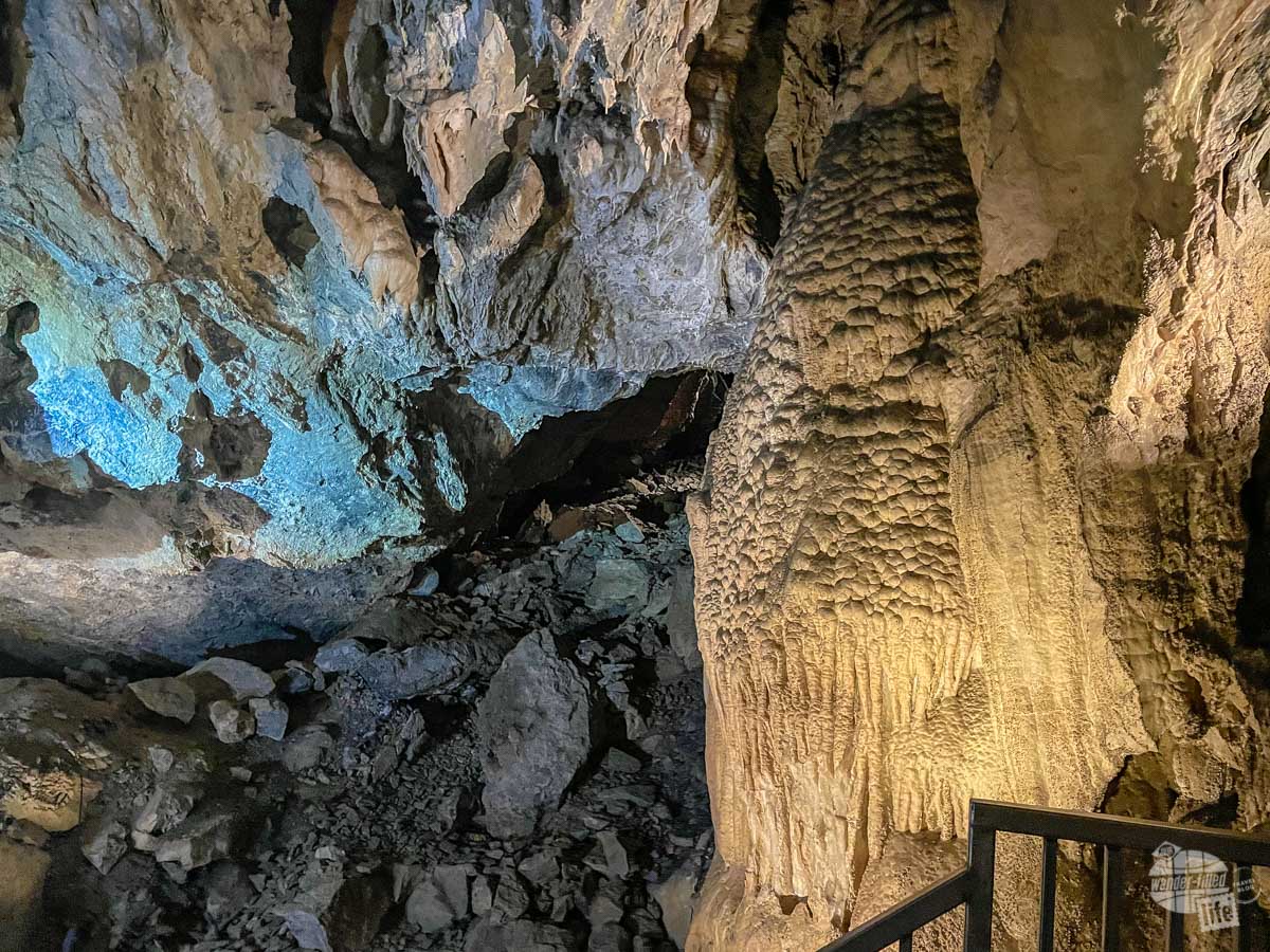 Inside Hansen Cave at Timpanogos Cave National Monument.