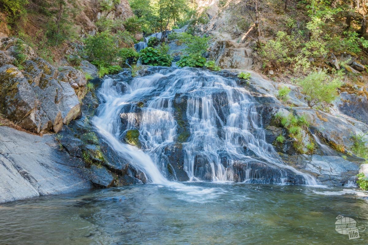 Crystal Creek Falls at Whiskeytown National Recreation Area
