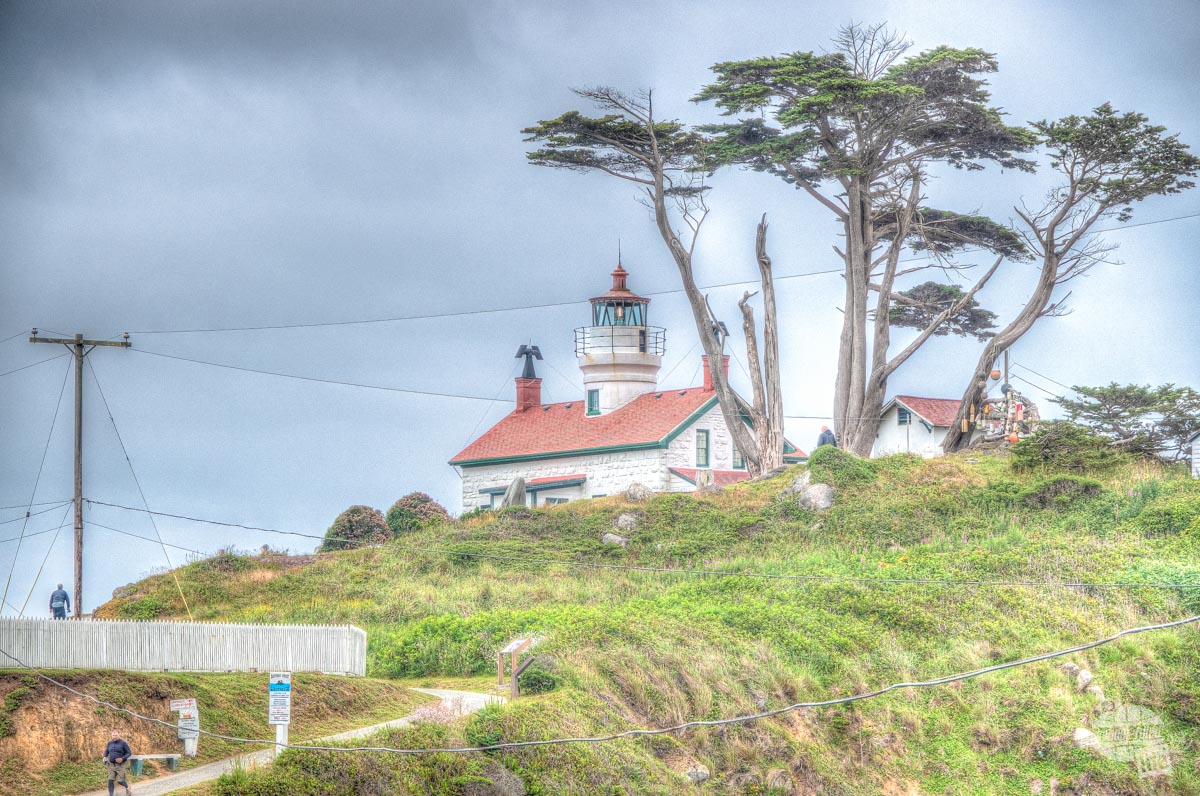 Battery Point Lighthouse in Crescent City, CA.