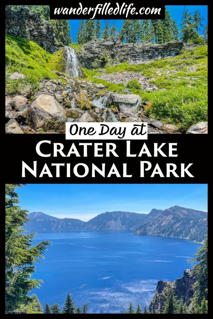 Our tips for how to spend a day visiting Crater Lake National Park. From scenic drives to hiking trails, there are plenty of great views!