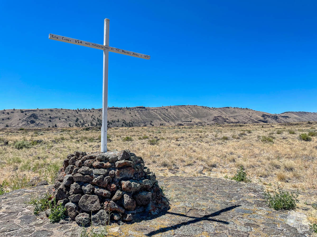 The Canby Cross in Lava Beds National Monument