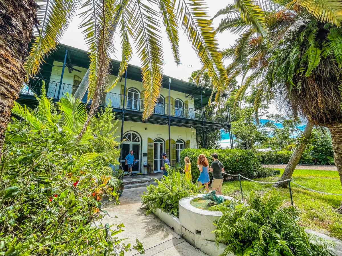 Hemingway House in Key West
